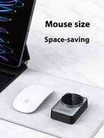 Chargeur sans fil magnétique 3-en-1 rapide 15W pour iPhone, pour montre et pour écouteurs avec sortie 9V/2A, entrée universelle de type C
