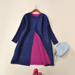 Abrigo de moda de ropa elegante Collar de manga larga de invierno de las mujeres falda <span class=keywords><strong>abrigos</strong></span> - Product Image 2