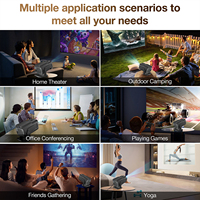 Proyector de Juegos IHOMELIFE 2026 4K, Android 13, 2+16GB, BT5.0, Zoom Automático, 2G RAM, Portátil, WIFI de Doble Banda, Altavoces Integrados