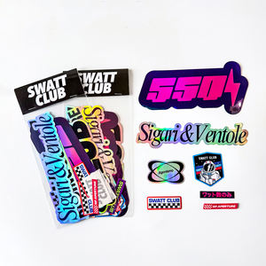 Adesivi in PVC Personalizzati di Alta Qualità, Ecologici, Autoadesivi, Impermeabili, con Logo Stampato su Cartoncino - Product Image 5