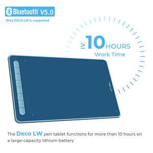 <span class=keywords><strong>XP</strong></span> <span class=keywords><strong>Pen</strong></span> Deco LW <span class=keywords><strong>Stylet</strong></span> X3-Smart-Chip sans fil 10x6 pouces Stylo numérique <span class=keywords><strong>Tablette</strong></span> <span class=keywords><strong>graphique</strong></span> <span class=keywords><strong>Tablette</strong></span> à dessin - Product Image 2