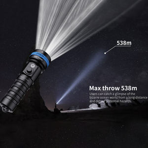 Senter Selam Xtar Original D26 1600S Lumens, Daya Baterai Isi Ulang, Tahan Lama, untuk Menyelam di Gua dan Aktivitas Bawah Air - Product Image 2