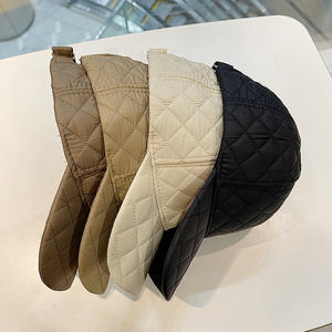 Casquette de baseball chaude en coton à motif quadrillé, style japonais, broderie d'image coréenne, pour couple, femme - Product Image 5