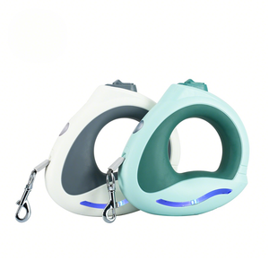 2025 nueva correa de perro retráctil automática ajustable con luz de Flash <span class=keywords><strong>LED</strong></span> brillante al por mayor correa de mascota personalizable - Product Image 5