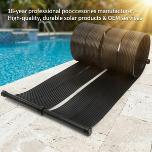 Collecteurs solaires de système de <span class=keywords><strong>chauffage</strong></span> de <span class=keywords><strong>piscine</strong></span> résistants aux intempéries noirs 20 'de long kit de panneaux solaires pour <span class=keywords><strong>piscine</strong></span> chaude - Product Image 6