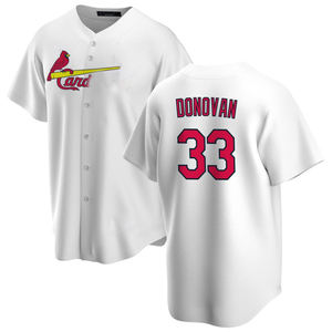 2025 camisetas de béisbol de St. Louis para hombre, uniformes bordados blancos personalizados con logotipos, transpirables de talla grande usable - Product Image 5
