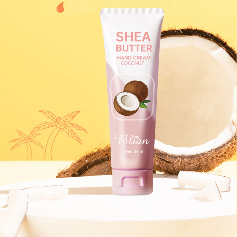 Крем для рук с логотипом под заказ уход за руками антирастрескивающий Гладкий питательный кокосовый крем для рук