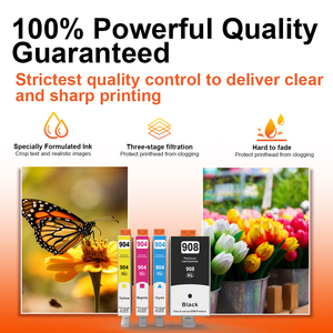 <span class=keywords><strong>Cartouche</strong></span> d'<span class=keywords><strong>encre</strong></span> couleur compatible Topjet 904XL 908XL pour imprimante jet d'<span class=keywords><strong>encre</strong></span> <span class=keywords><strong>HP</strong></span> HP904 HP908 <span class=keywords><strong>OfficeJet</strong></span> <span class=keywords><strong>Pro</strong></span> <span class=keywords><strong>6970</strong></span> 6960 - Product Image 4