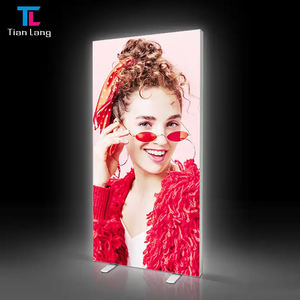 TianLang Double Face Sans Cadre Tissu Seg Système Boîte À Lumière Pliable Vinyle Bannière Publicité Signe avec Lumineux Seg Lumière - Product Image 3