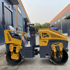 Thủy lực máy Đầm đường lăn <span class=keywords><strong>1</strong></span> tấn 2 tấn 3 tấn rung Đầm nén rung Con lăn cho nhựa đường đất vỉa hè cưỡi - Product Image 6