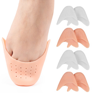 Protector de silicona para <span class=keywords><strong>punta</strong></span> de pie de bailarina, almohadilla para dedos de zapatos de ballet - Product Image 1