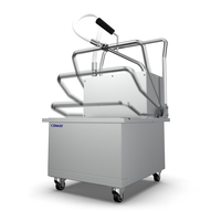 Unité de filtration d'huile industrielle de type chariot COMAI, capacité maximale de 20 L, débit de 0,5 GPM