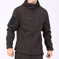 Regenjas Waterdichte Softshell Tactical Mannen Jack Nieuwe Warme Hoodie Outdoor Kleding