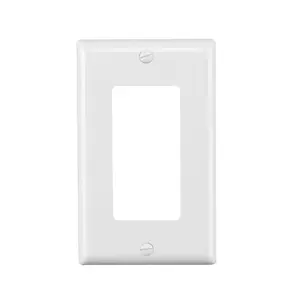 Ul 1 placa hembra de pared estándar americano hembra interruptor Placa de cubierta para enchufe de pared y interruptor