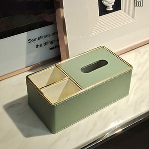 Caja <span class=keywords><strong>de</strong></span> pañuelos <span class=keywords><strong>de</strong></span> cuero <span class=keywords><strong>de</strong></span> alta calidad Leasylife <span class=keywords><strong>con</strong></span> borde dorado, adecuada para Hotel, hogar, sala <span class=keywords><strong>de</strong></span> estar, <span class=keywords><strong>mesa</strong></span> <span class=keywords><strong>de</strong></span> café, caja <span class=keywords><strong>de</strong></span> pañuelos <span class=keywords><strong>de</strong></span> lujo ligera - Product Image 2