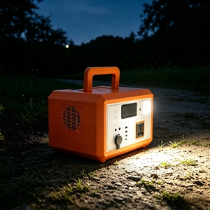 Station d'alimentation portable 600W avec batterie LiFePO4, contrôleur MPPT, onduleur à onde sinusoïdale pure, charge sans fil, port Type-C, port RV, lampe de poche - Product Image 2