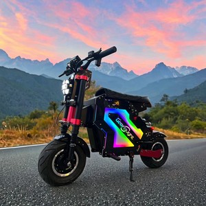 Scooter Eléctrico Todoterreno Geofought Molo 5 con Suspensión Hidráulica, Freno de Aceite, Pantalla de Arranque con Tarjeta NFC, Motor Dual de 72V 60V 52V - Product Image 1