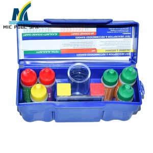 Kit de <span class=keywords><strong>Test</strong></span> d'eau <span class=keywords><strong>pour</strong></span> <span class=keywords><strong>piscine</strong></span>, Kits à <span class=keywords><strong>Ph</strong></span> et <span class=keywords><strong>chlore</strong></span>, Type d'eau, Spa - Product Image 1