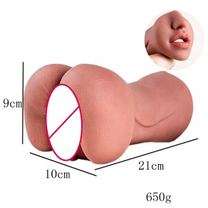 Juguete Sexual para Hombre a Precio de Fábrica Pontec, Juguete Sexual Oral para Hombre con Vagina y Ano, Juguetes Sexuales para Hombre 3 en 1, Vagina de Bolsillo Masculina - Product Image 1