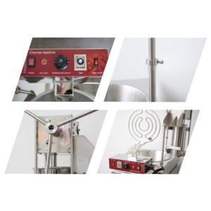 Réduction de <span class=keywords><strong>prix</strong></span> 2020 pour la <span class=keywords><strong>machine</strong></span> <span class=keywords><strong>à</strong></span> <span class=keywords><strong>churros</strong></span> espagnole Churroschance <span class=keywords><strong>à</strong></span> 5 moules, fabrication de bâtonnets de pâte frite espagnole, garantie 1 an, facile <span class=keywords><strong>à</strong></span> utiliser, en vente - Product Image 4