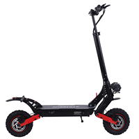 Scooter Eléctrico Todoterreno de 11 Pulgadas para Adultos, 2400W, Motor Dual, Batería de 48V 21Ah, 60km/h de Alta Velocidad, Largo Alcance