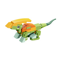 Nuevo XINGLE Juego de Bloques de Construcción de Dinosaurio Tiranosaurio Rex para Niños, Escala 1:150, Plástico ABS, Educativo, DIY, 12 Piezas, 5-7 Años