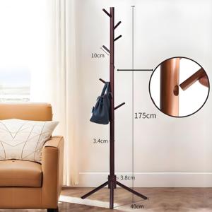 <span class=keywords><strong>Perchero</strong></span> de pie opcional para abrigos, <span class=keywords><strong>perchero</strong></span> de esquina de madera que ahorra espacio, <span class=keywords><strong>perchero</strong></span> de pie para ropa y sombreros. - Product Image 2