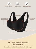 Soutien-gorge en gel pour femmes, design dos en U, sans armatures, sans coutures, bande en gel, soutien doux, anti-affaissement, confortable, soutien-gorge tendance pour femmes