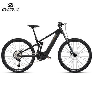 Vélo électrique 29/27,5 pouces EM6 (3e génération) avec <span class=keywords><strong>suspension</strong></span> intégrale en alliage d'aluminium 500W Vélo électrique de montagne pour tout-terrain Bicicleta Eléctrica - Product Image 2