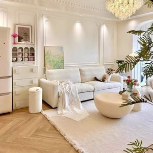 Ensemble de canapés modulaires de luxe modernes, amovibles et lavables, pour salon - Product Image 3