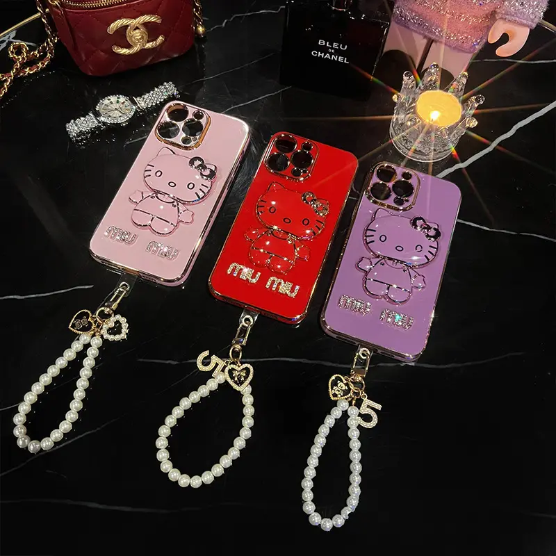 Popular with girls Hello Cute Kitty kitty shockproof mobile phone case for iphone 14 13 pro max xr 12 11