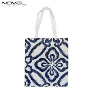 Sacs de shopping vierges en toile pour sublimation, 3 couleurs, personnalisables, impression recto-verso - Product Image 6