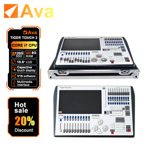 Controlador de Iluminación <span class=keywords><strong>DMX</strong></span> Ava I7 8G 120G SSD <span class=keywords><strong>DMX</strong></span> 512 Tiger Touch 2, Consola de Iluminación <span class=keywords><strong>DMX</strong></span> Tiger Touch 2 - Product Image 1