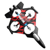Avion télécommandé en mousse plastique, longue autonomie, résistant aux chocs, drone à quatre axes, modèle de chasseur électrique, pour enfants YH