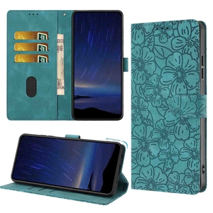 Funda tipo Cartera de cuero con flores para <span class=keywords><strong>Samsung</strong></span> <span class=keywords><strong>Galaxy</strong></span> S26 Edge Pro S25 Ultra <span class=keywords><strong>S4</strong></span> Plus FE A07 A17 A06 A16 A26 A36 A56 cubierta con ranura para tarjetas - Product Image 4