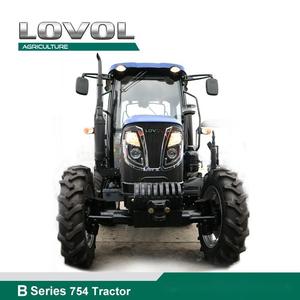 Tracteur agricole Foton Lovol 75HP, fournitures d'usine, machine à roues arrière hydraulique, à vendre - Product Image 2