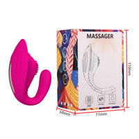 Spezieller USB-Aufladbarer Kleiner Dinosaurier-Saugvibrator mit Heizfunktion in Roter Box