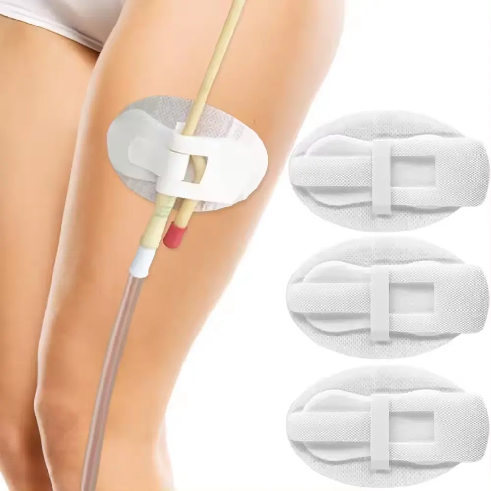 Urinebuis Houder Katheter Fixator Anti Slip Collector Drainage Stabilisatie Canule Fixatie Sticker Medische Dressing