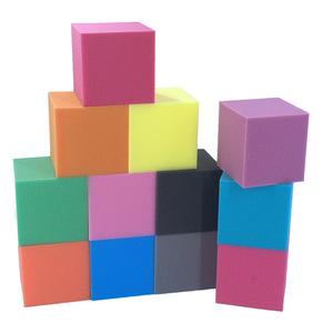 Lớn Cube PU bọt khối mềm chơi 15x15 Cube bọt lớn mật độ cao bọt khối - Product Image 1