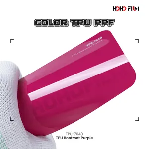 HOHOFILM Tpu Películas para coches Cambio de color PPF Metal líquido Rojo Auto 1,52*16m/rollo Ppf Película DE PROTECCIÓN DE PINTURA Película PPF de color