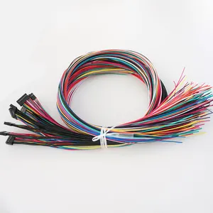 Custom Dupont Cable Assembly UL1007 20AWG Wiring Harness For Electronic