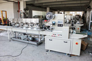 Máquina de embalaje de alimentador de fricción para tarjetas de felicitación completamente automática LTC250, máquina de embalaje de bolsas de almohada de plástico para contar tarjetas comerciales - Product Image 3