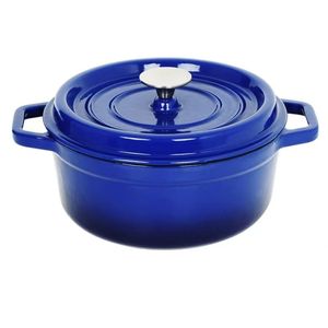 Olla de <span class=keywords><strong>Hierro</strong></span> <span class=keywords><strong>Fundido</strong></span> Esmaltada de Diseño Minimalista, Ecológica, al por Mayor de Fábrica - Product Image 2