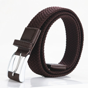 LQbelt 3.3CMファッション生地ベルト弾性ベルト織りメンズベルト女性用卸売工場 - Product Image 6