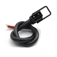 Prises électriques 40A 2+6 Femelle/Mâle, fiches BNC, prises à contact en laiton, boîtier PC/Nylon IP67 pour vélos électriques, batterie au lithium