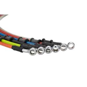 Kit de Línea de Freno AN de Alta Resistencia con Conexiones <span class=keywords><strong>Banjo</strong></span>, Manguera Trenzada de Acero Inoxidable Antiexpansión para Sistema de Frenos de Automóvil - Product Image 3