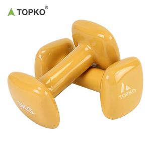Topko Trong Kho Chất Lượng Cao Vàng Đúc Sắt + Pvc Nhà Tập Thể Dục Vuông Quả Tạ 3Kg - Product Image 4