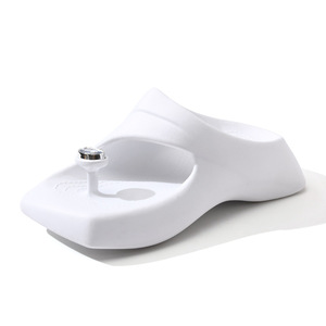 Guru – tongs à plateforme pour femmes, sandales d'été blanches à bout carré en EVA, chaussures de plage antidérapantes et respirantes - Product Image 5