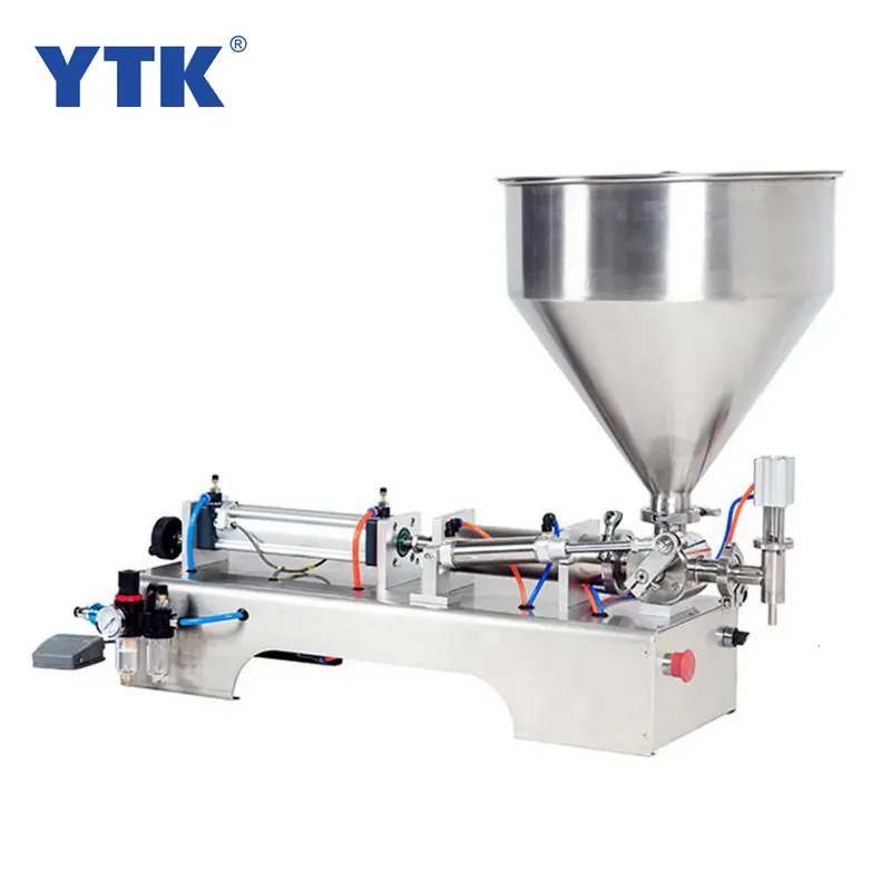 100-1000ml detergente líquido champú cosmético Semi-automática máquina de llenado de pasta