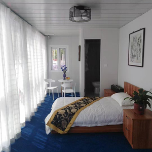 Casa Plegable <span class=keywords><strong>de</strong></span> 20 pies/40 pies, Casa Contenedor Prefabricada Portátil <span class=keywords><strong>de</strong></span> 2 Pisos, Casa Contenedor Modular <span class=keywords><strong>con</strong></span> Baño y Ducha - Product Image 5